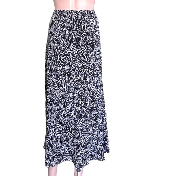 Lane Bryant Maxi Skirt, Black White | 14/16 - Picture 3 of 10